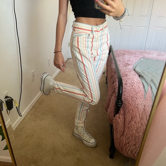 American eagle striped jeans! - Picture 4 of 6
